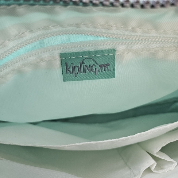 Kipling Callie Shoulder Crossbody Bag Fern Green Tonal Small - Picture 9 of 11